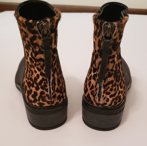 Sperry Maya Belle leopard print Chelsea - Picture 4 of 12